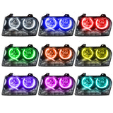 Oracle 05-10 Chrysler 300 V6 SMD HL - ColorSHIFT w/ 2.0 Controller