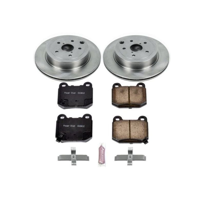 Power Stop 08-14 Subaru Impreza Rear Autospecialty Brake Kit