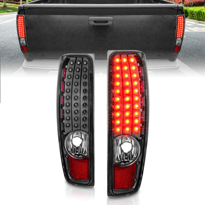 Anzo 04-10 Chevy Colorado LED Tailights G2 - Black