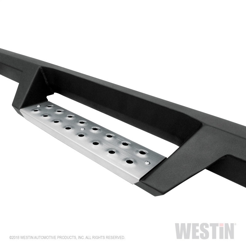 Westin/HDX 2018 Jeep Wrangler JL Unlimited Drop Nerf Step Bars - Textured Black