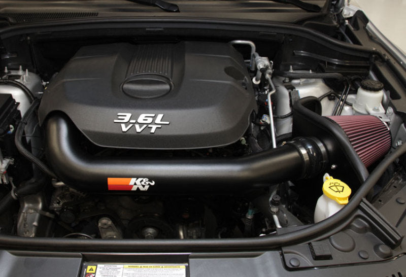 K&N High Flow Performance Intake Kit 11 Jeep Grand Cherokee 3.6L V6 / 11 Dodge Durango 3.6L V6