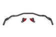 BMR 15-22 S550 Mustang Sway Bar Kit Front Hollow 38mm 3-Hole Adjustable Black Hammertone BMR Suspension