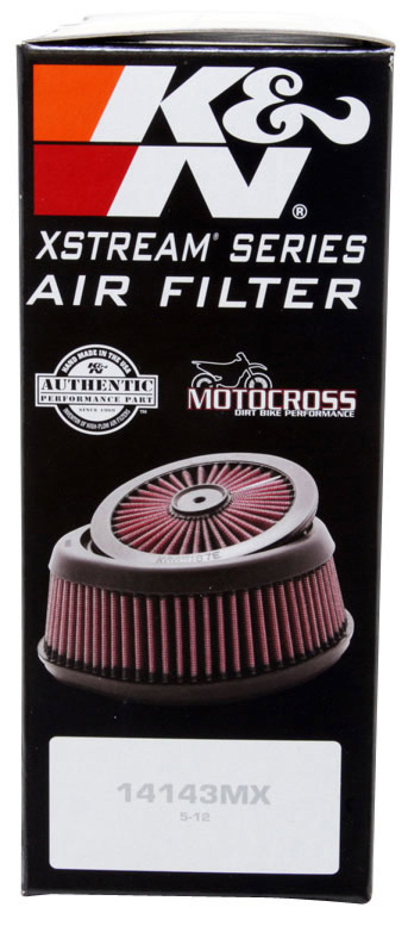 K&N 97-09 Yamaha YZ250F/YZ450F/06-08 RM125/250 Extreme Duty Air Filter