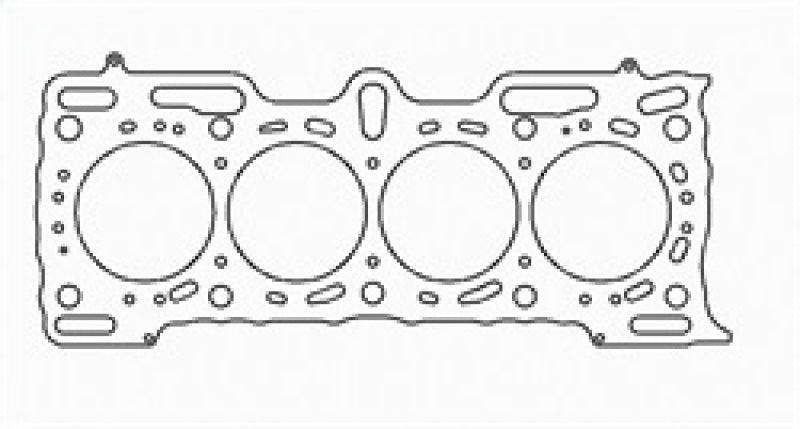 Cometic 88-91 Honda Prelude SI 81.5mm MLS .045in Head Gasket