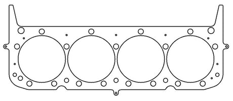 Cometic Chevy Small Block BRODIX BD2000 Heads 4.030in Bore .040in MLS Head Gasket