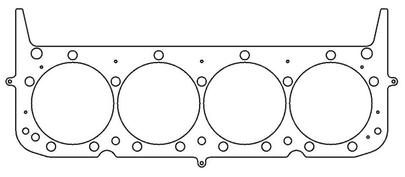 Cometic Chevy Small Block BRODIX BD2000 Heads 4.030in Bore .040in MLS Head Gasket