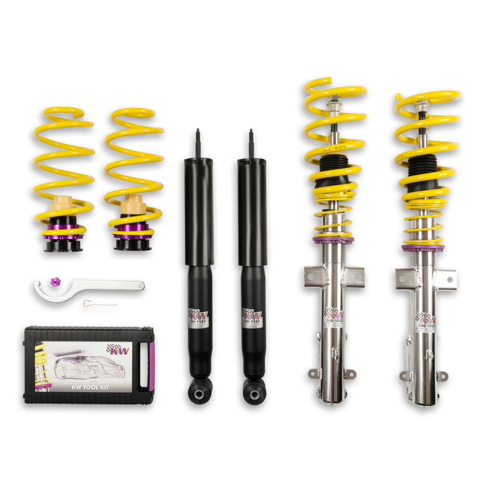 KW Coilover Kit V1 Ford Mustang Coupe + Convertible; excl. Shelby GT500