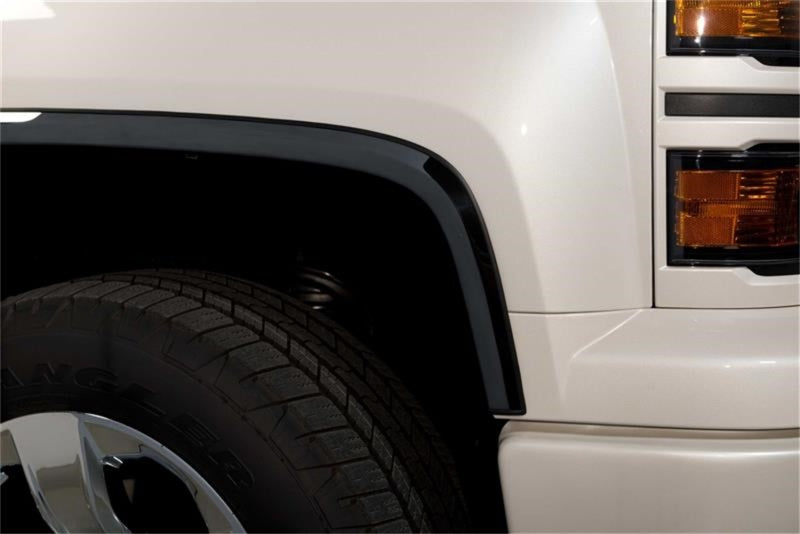 Putco 14-15 GMC Sierra LD - Full Blk Platinum Fender Trim (Replaces or Fits on Top of OEM Trim)