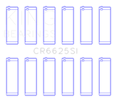 King Engine Bearings Chevrolet 262 (Size .026) Connecting Rod Bearings (Set of 6)