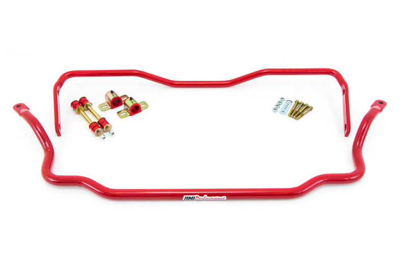 UMI Performance 64-72 GM A-Body Solid Front and Rear Sway Bar Kit