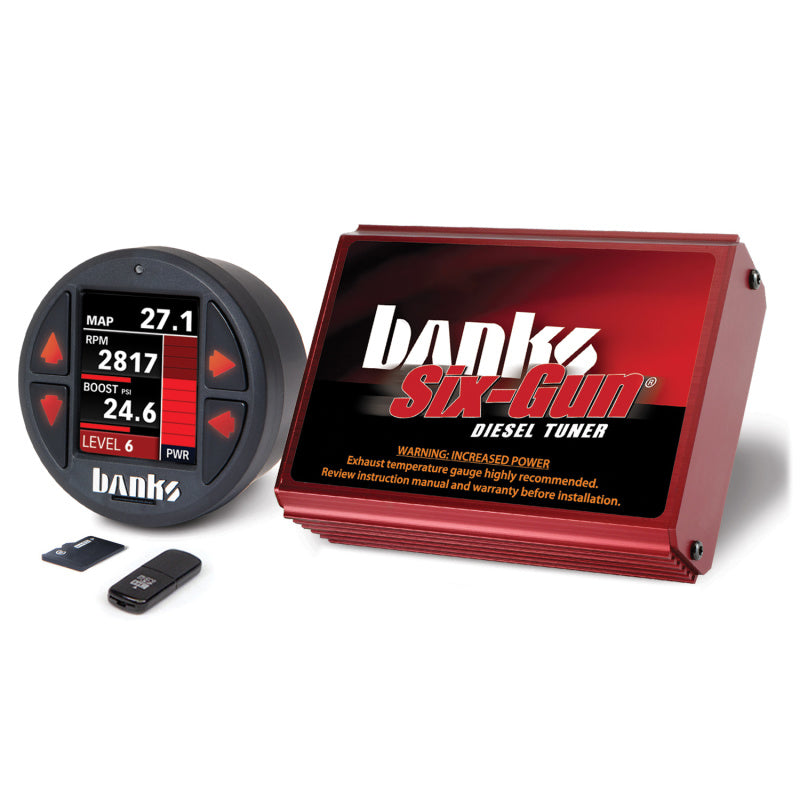 Banks 06-07 Dodge 2500/3500 5.9L Diesel Six-Gun Diesel Tuner w/ iDash-1.8 DataMonster