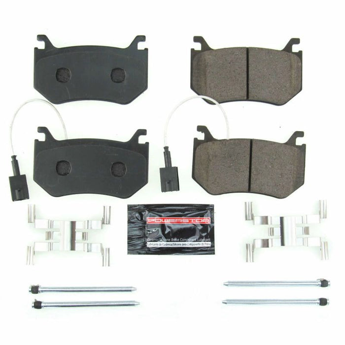 Power Stop 17-18 Alfa Romeo Giulia Rear Z23 Evolution Sport Brake Pads w/Hardware