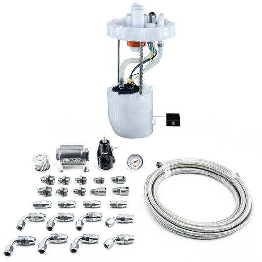 DeatschWerks 12-15 Honda Civic Si/13-15 Acura ILX DW400 Pump Module & Return Kit w/PTFE Fuel Lines