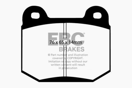 EBC 03-04 Infiniti G35 3.5 (Manual) (Brembo) Redstuff Rear Brake Pads