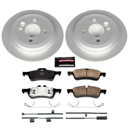 Power Stop 02-06 Mini Cooper Rear Z23 Evolution Sport Coated Brake Kit