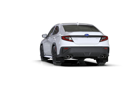 Rally Armor 22-25 Subaru WRX Black UR Mud Flap w/White Logo