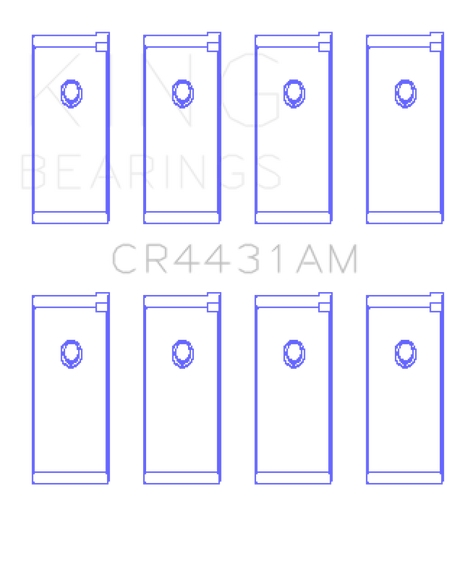King Engine Bearings Nissan (Size STD) Rod Bearing Set