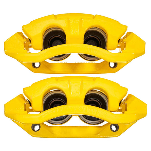 Power Stop 2011 Ram Dakota Front Yellow Caliper w/Bracket (Pair)