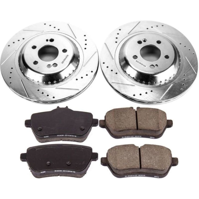 Power Stop 2017 Mercedes-Benz Maybach S550 Rear Z23 Evolution Sport Brake Kit