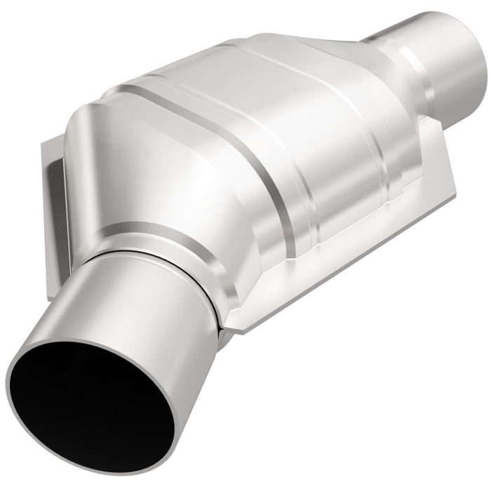 MagnaFlow Conv Universal 2.25 Angled Inlet Rear CA