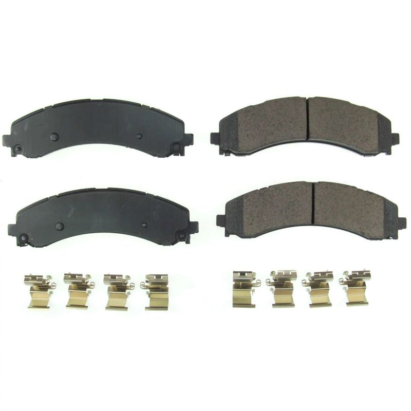 Power Stop 2019 Ram 3500 Rear Z17 Evolution Ceramic Brake Pads w/Hardware