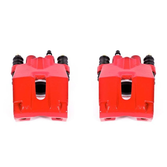 Power Stop 04-11 Ford F-150 Rear Red Calipers w/o Brackets - Pair