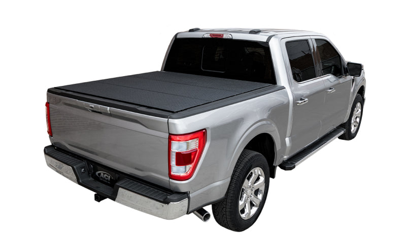 Access LOMAX Pro Series Tri-Fold Cover 08-16 Ford Super Duty F-250 6ft 8in Bed - Blk Diamond Mist