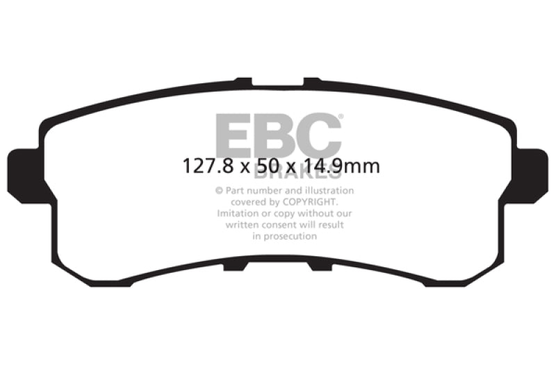 EBC 11-13 Infiniti QX56 5.6 Ultimax2 Rear Brake Pads