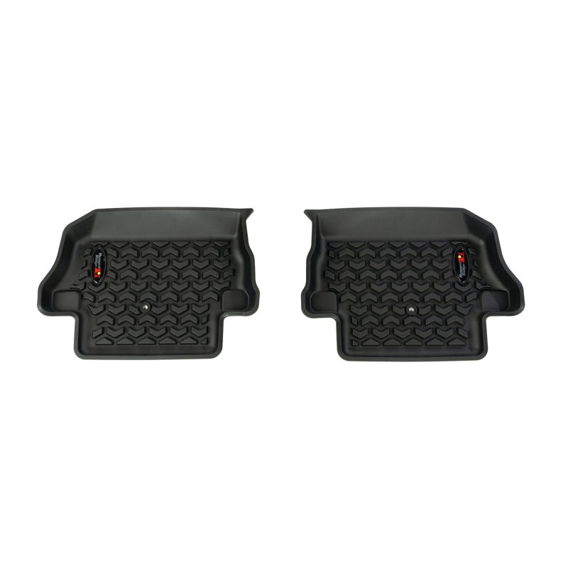 Rugged Ridge Floor Liner Kit Black F/R 18-20 Jeep Wrangler JL 2Dr