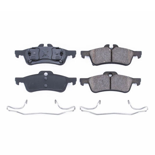 Power Stop 04-08 Mini Cooper Rear Z17 Evolution Ceramic Brake Pads w/Hardware