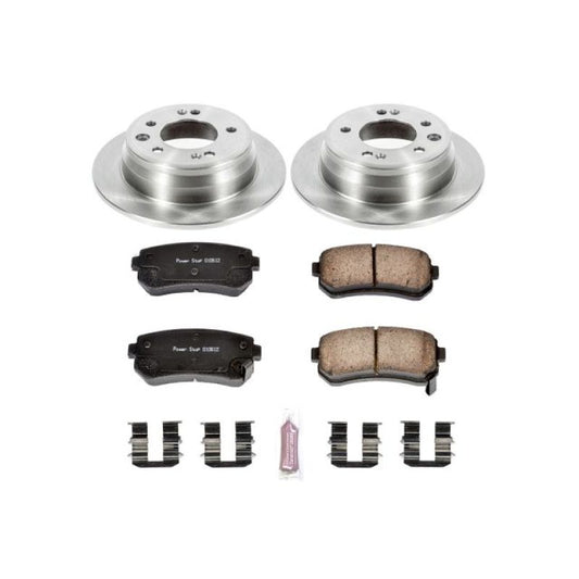 Power Stop 09-12 Hyundai Elantra Rear Autospecialty Brake Kit