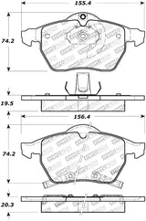 StopTech Street Touring Brake Pads