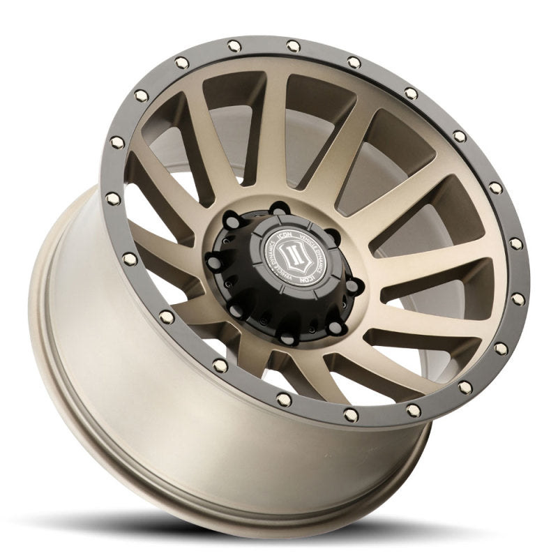 ICON Compression 20x10 8x170 -19mm Offset 4.75in BS 125mm Bore Bronze Wheel