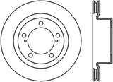 Stoptech 08-11/13-18 Toyota Land Cruiser Front Premium High Carbon Cryo Brake Rotor