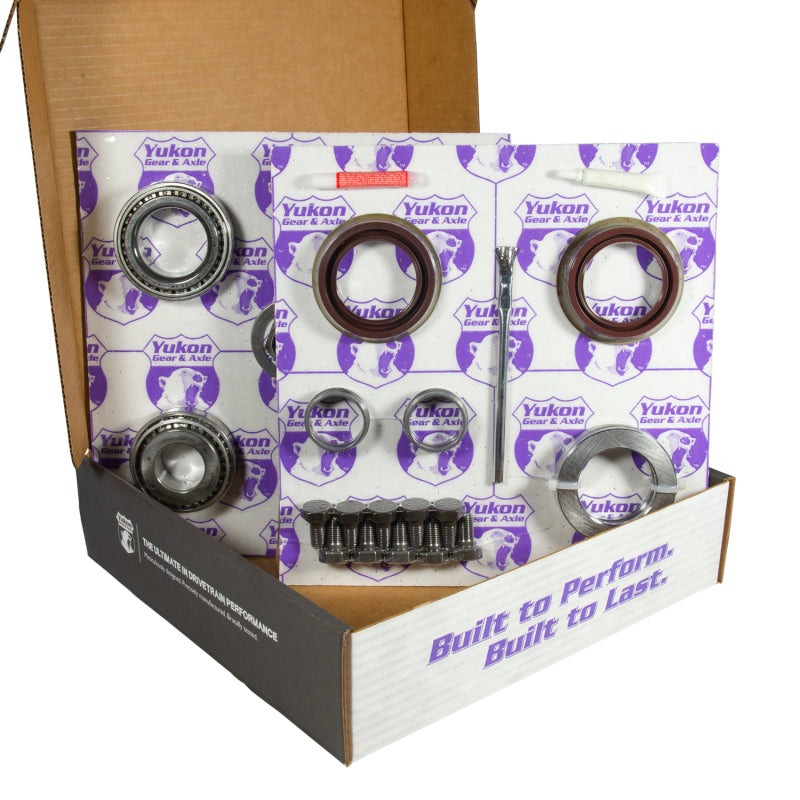 Yukon 8.6in GM 4.88 Rear Ring & Pinion Install Kit 30 Spline Positraction Axle Bearings and Seals