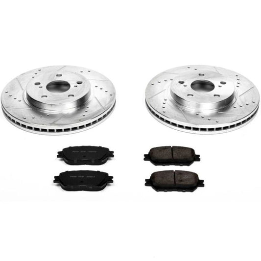 Power Stop 2002 Toyota Camry Front Z23 Evolution Sport Brake Kit