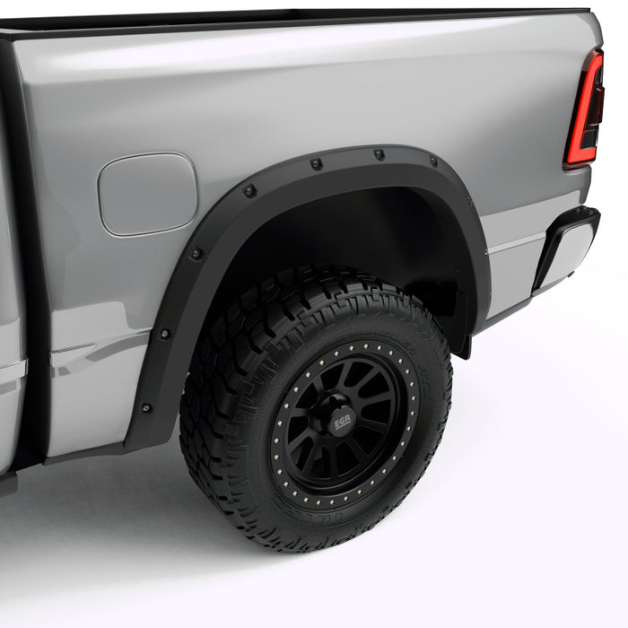 EGR 2019 RAM 1500 Bolt-On Style Fender Flares - Set - Black Matte