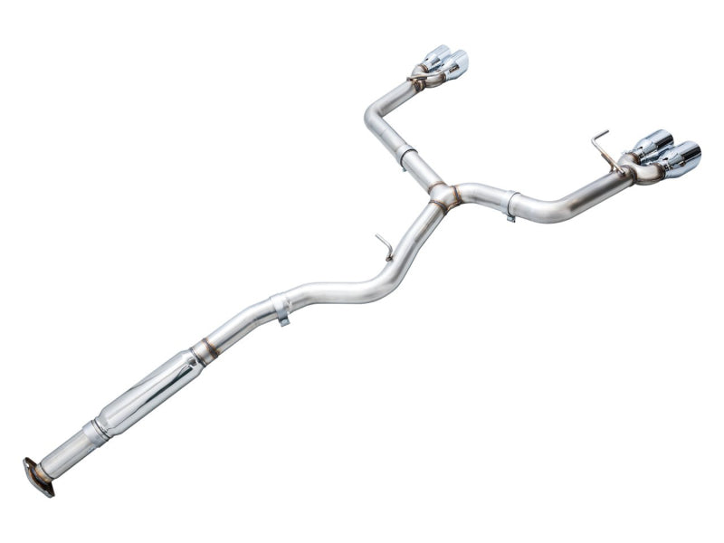 AWE Tuning 2022+ VB Subaru WRX Track Edition Exhaust - Chrome Silver Tips