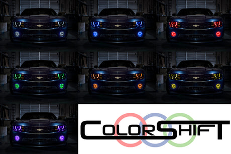 Oracle Chevrolet Camaro RS 10-13 Halo Kit - ColorSHIFT
