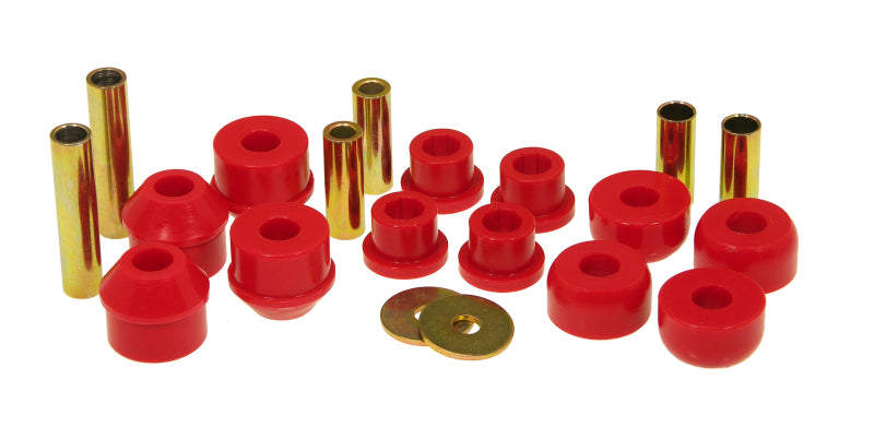 Prothane 91-95 Toyota MR2 Front Control Arm Bushings (w/ Strut Rod Bushings) - Red