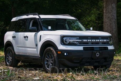 Diode Dynamics 2021 Ford Bronco Sport Stage Series 2in LED Ditch Light Kit - Sport Yellow Combo
