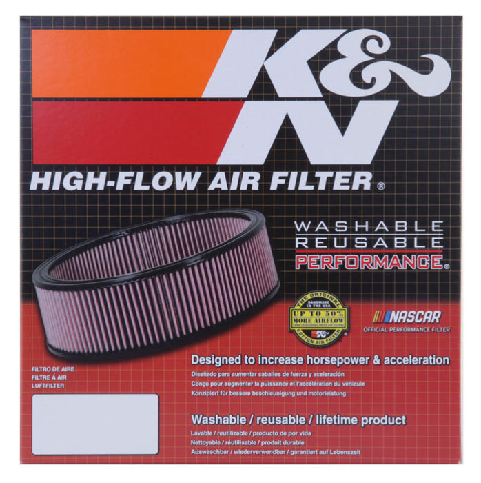 K&N Replacement Air Filter AMC-JEEP,CHRYLSLER,DODGE,PLY., 1964-01