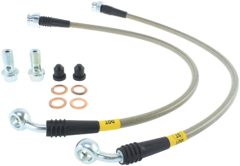 StopTech Stainless Steel Brake Line Kit - Rear