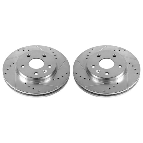 Power Stop 11-16 Buick LaCrosse Front Evolution Drilled & Slotted Rotors - Pair