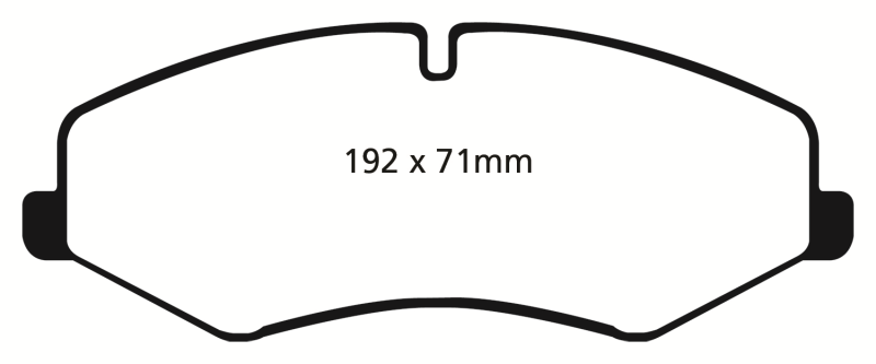 EBC 10-14 Land Rover LR4 5 Yellowstuff Front Brake Pads