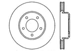 StopTech 05-13 Chrysler300/300C / 09-12 Dodge Challenger Front Right Drilled & Slotted Rotor