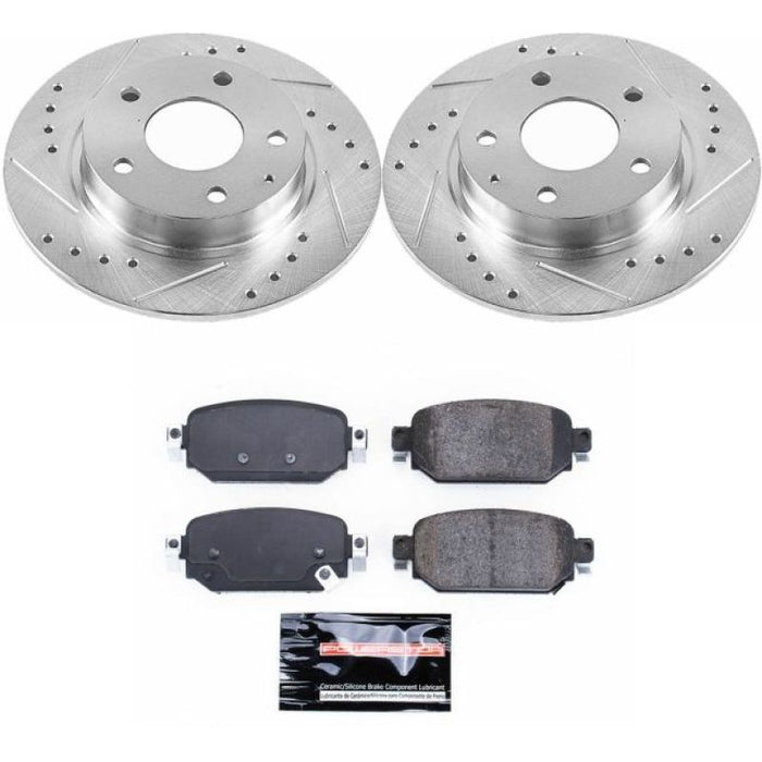 Power Stop 17-18 Mazda 3 Rear Z23 Evolution Sport Brake Kit