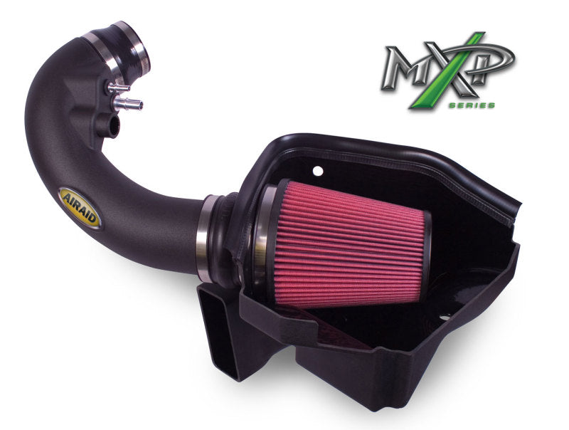 Airaid 11-14 Ford Mustang GT 5.0L MXP Intake System w/ Tube (Oiled / Red Media)