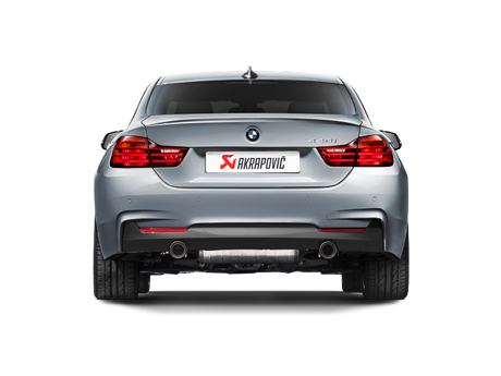 Akrapovic 16-17 BMW 340i (F30 F31) Evolution Line Cat Back (SS) w/ Carbon Tips (Req. Link Pipe)