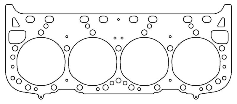 Cometic 92-96 GM LT1 Small Block 4.100 inch Bore .040 inch MLS Head Gasket (w/Valve Pockets)